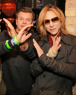 サンダンス映画祭に参加したX JAPANのYOSHIKI