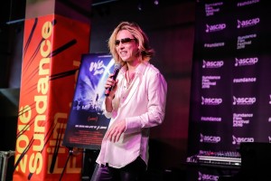 サンダンス映画祭に参加したX JAPANのYOSHIKI
