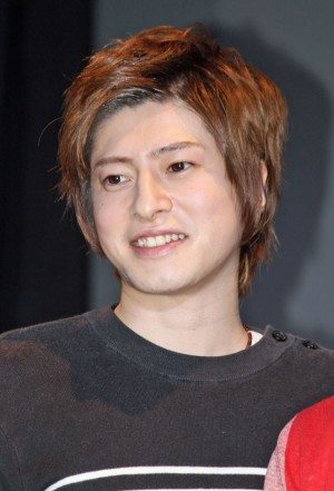 映画『薄桜鬼SSL～sweet school life～ THE MOVIE』完成披露イベントに登壇した木村敦