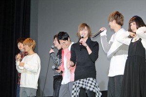 映画『薄桜鬼SSL～sweet school life～ THE MOVIE』完成披露イベントの様子