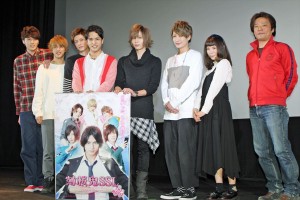 映画『薄桜鬼SSL～sweet school life～ THE MOVIE』完成披露イベントの様子