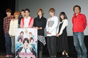 映画『薄桜鬼SSL～sweet school life～ THE MOVIE』完成披露イベントの様子