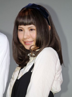 映画『薄桜鬼SSL～sweet school life～ THE MOVIE』完成披露イベントに登壇した大野未来