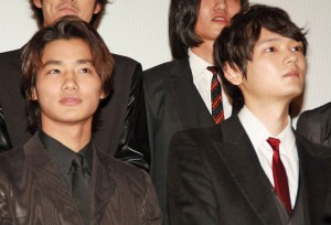 映画『ライチ☆光クラブ』舞台挨拶に登壇した古川雄輝、野村周平