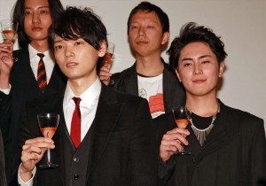 映画『ライチ☆光クラブ』舞台挨拶に登壇した古川雄輝、間宮祥太朗