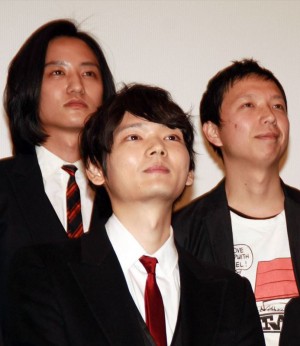 映画『ライチ☆光クラブ』舞台挨拶に登壇した古川雄輝、藤原季節、内藤瑛亮監督