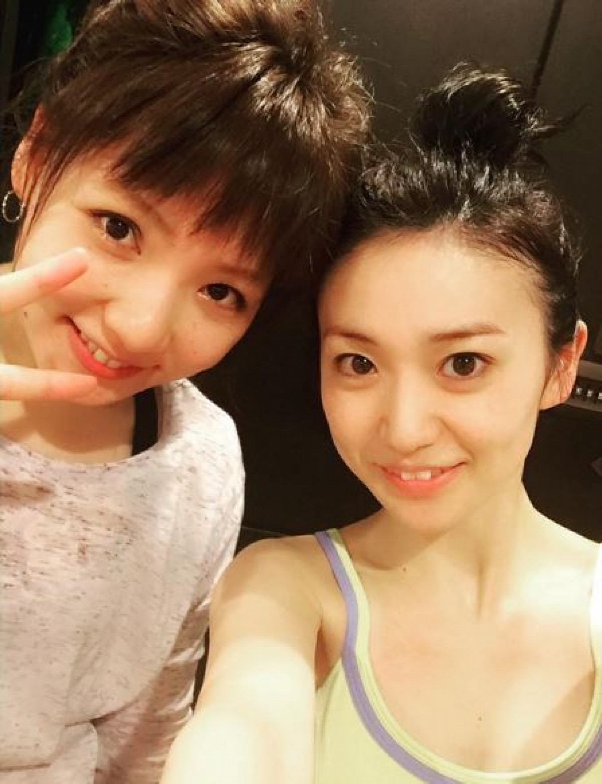 大島優子＆野呂佳代のツーショット