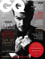 英GQ誌の表紙を飾るデヴィッド・ベッカム