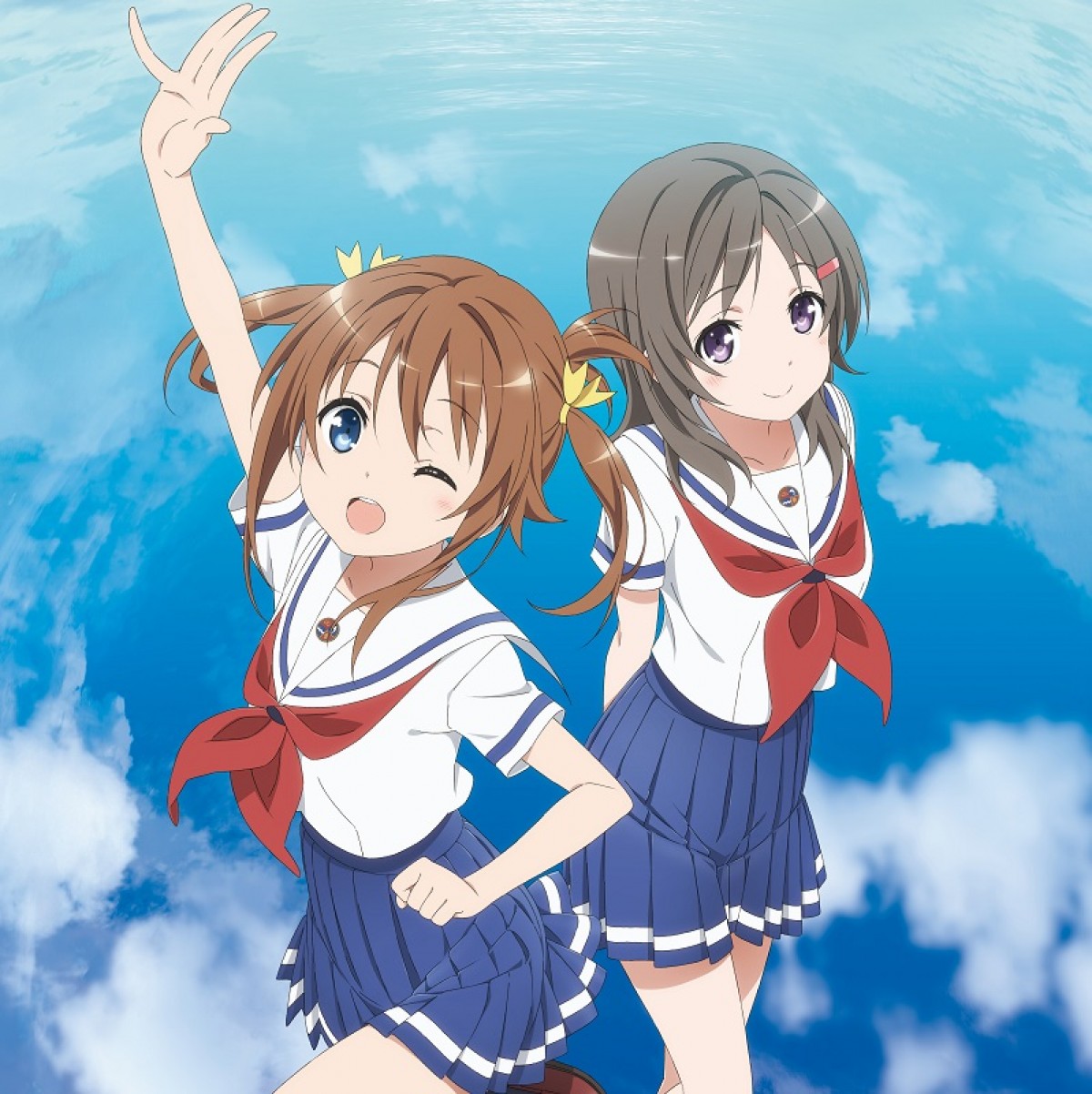 TVアニメ『はいふり』4月放送開始　最新ビジュアル背景は、日本さくら名所100選