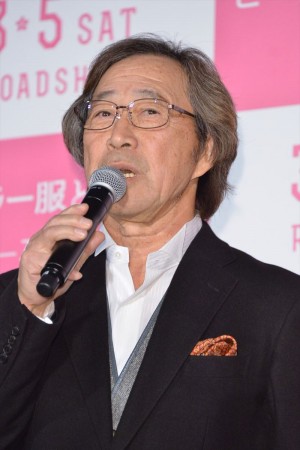 映画『セーラー服と機関銃 ‐卒業‐』特別試写会に登壇した武田鉄矢