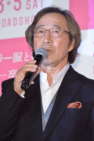 映画『セーラー服と機関銃 ‐卒業‐』特別試写会に登壇した武田鉄矢