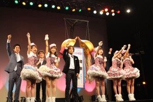 ドラマ『武道館』舞台挨拶の様子