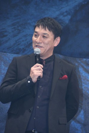 映画『エヴェレスト 神々の山嶺』完成披露試写会に登壇したピエール瀧