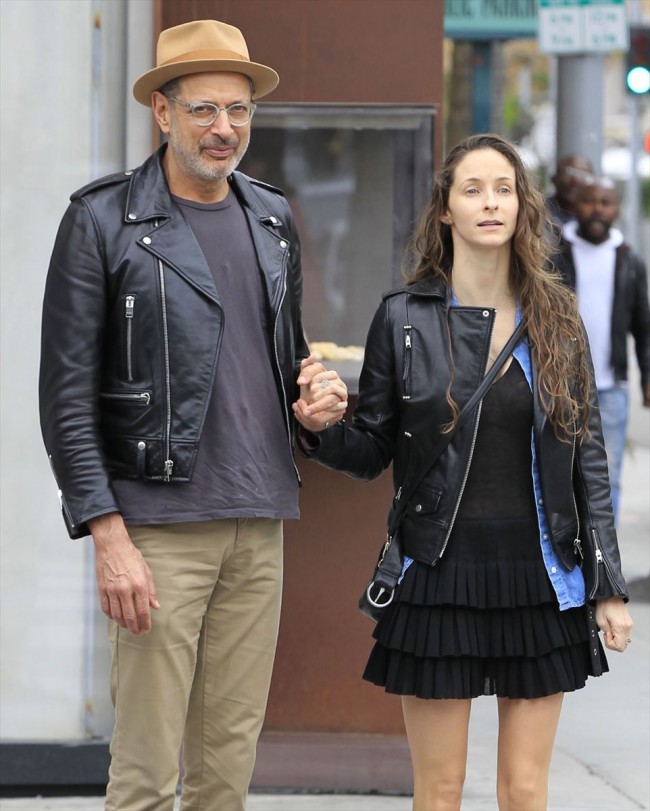 ジェフ・ゴールドブラム＆エミリー・リビングストン　Jeff Goldblum＆Emilie Livingston