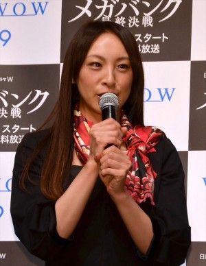 『連続ドラマW　メガバンク最終決戦』完成披露試写会に登壇した音月桂