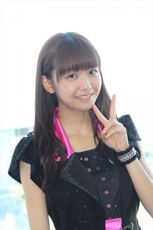 インタビューに応じたJuice＝Juice宮崎由加