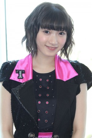 インタビューに応じたJuice＝Juice宮本佳林