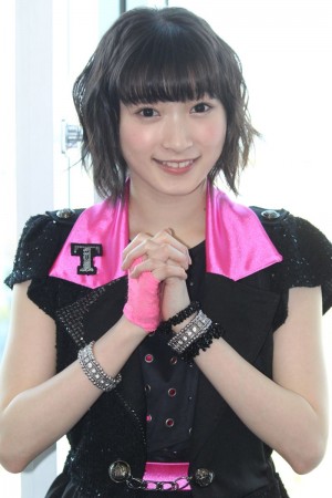 インタビューに応じたJuice＝Juice宮本佳林