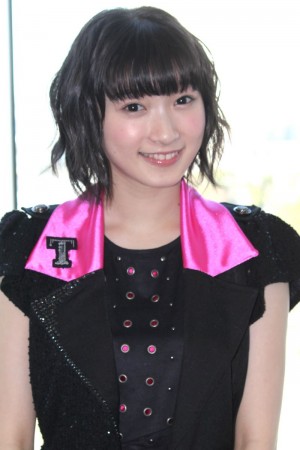 インタビューに応じたJuice＝Juice宮本佳林