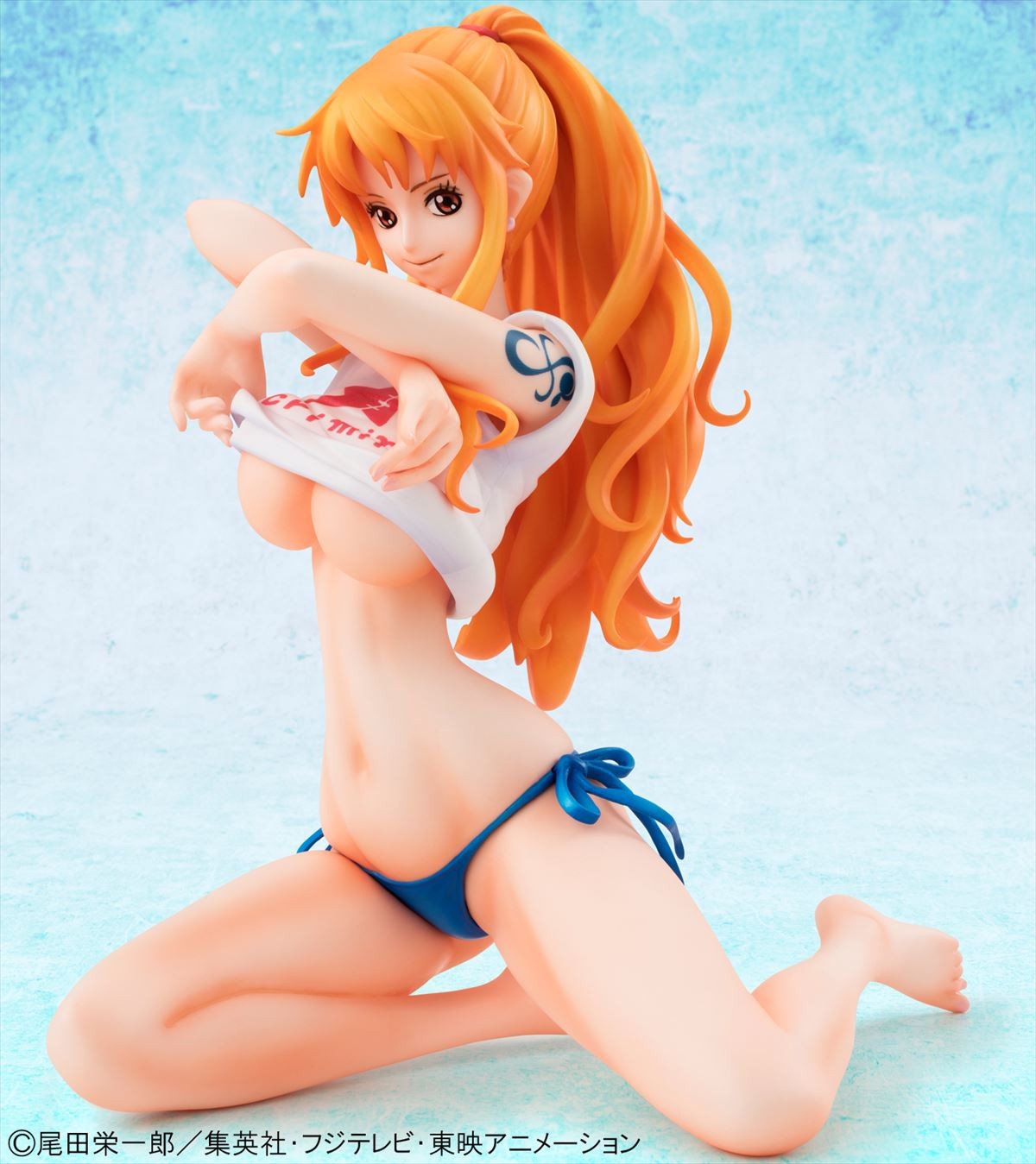 『ワンピース』“ナミ”セクシー過ぎるフィギュア発売！水着に着替える瞬間を立体化