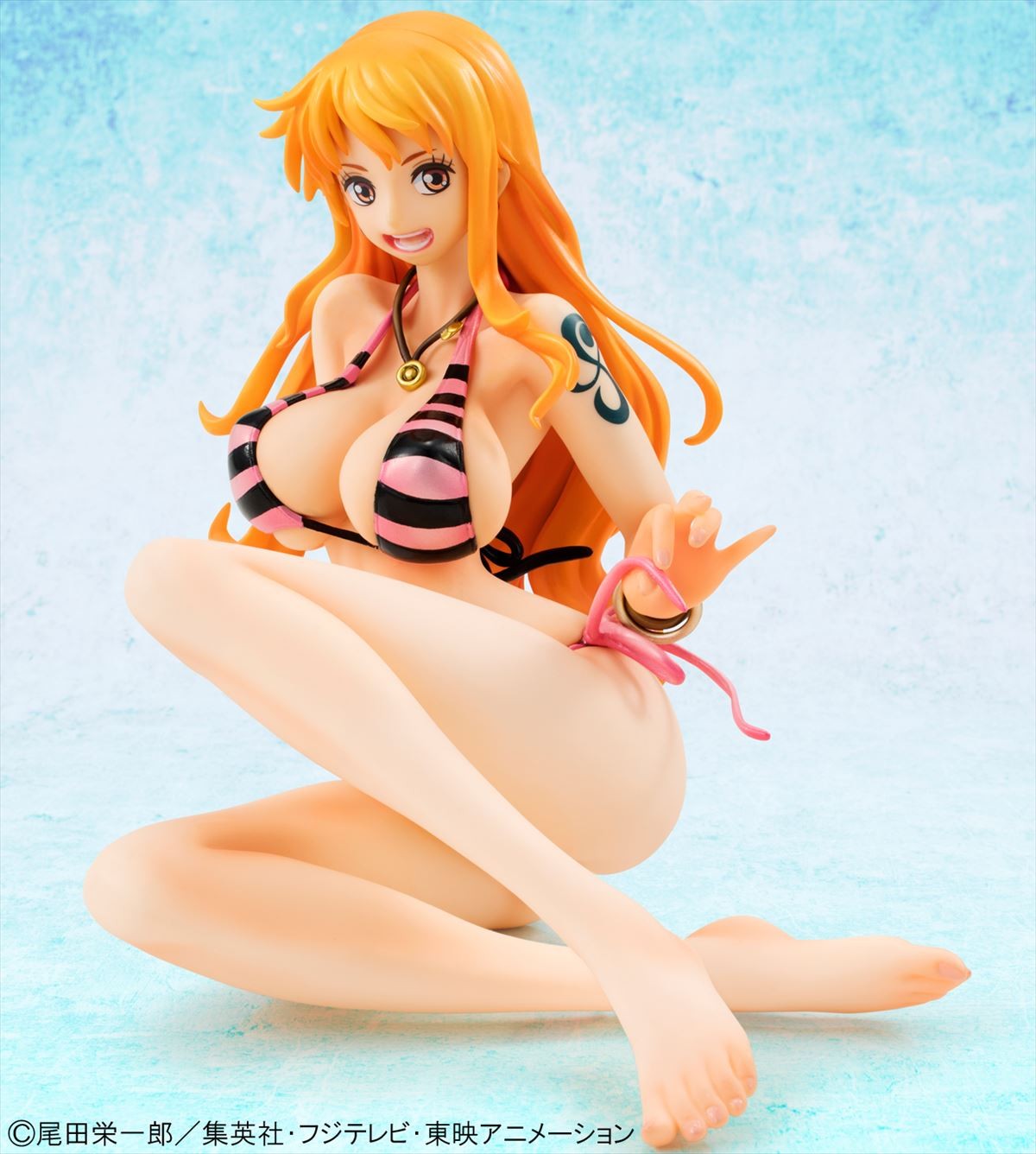 『ワンピース』“ナミ”セクシー過ぎるフィギュア発売！水着に着替える瞬間を立体化