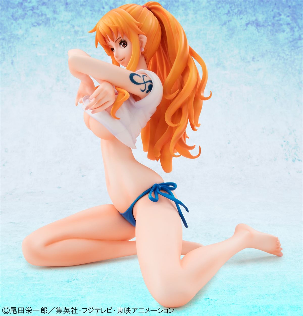 『ワンピース』“ナミ”セクシー過ぎるフィギュア発売！水着に着替える瞬間を立体化