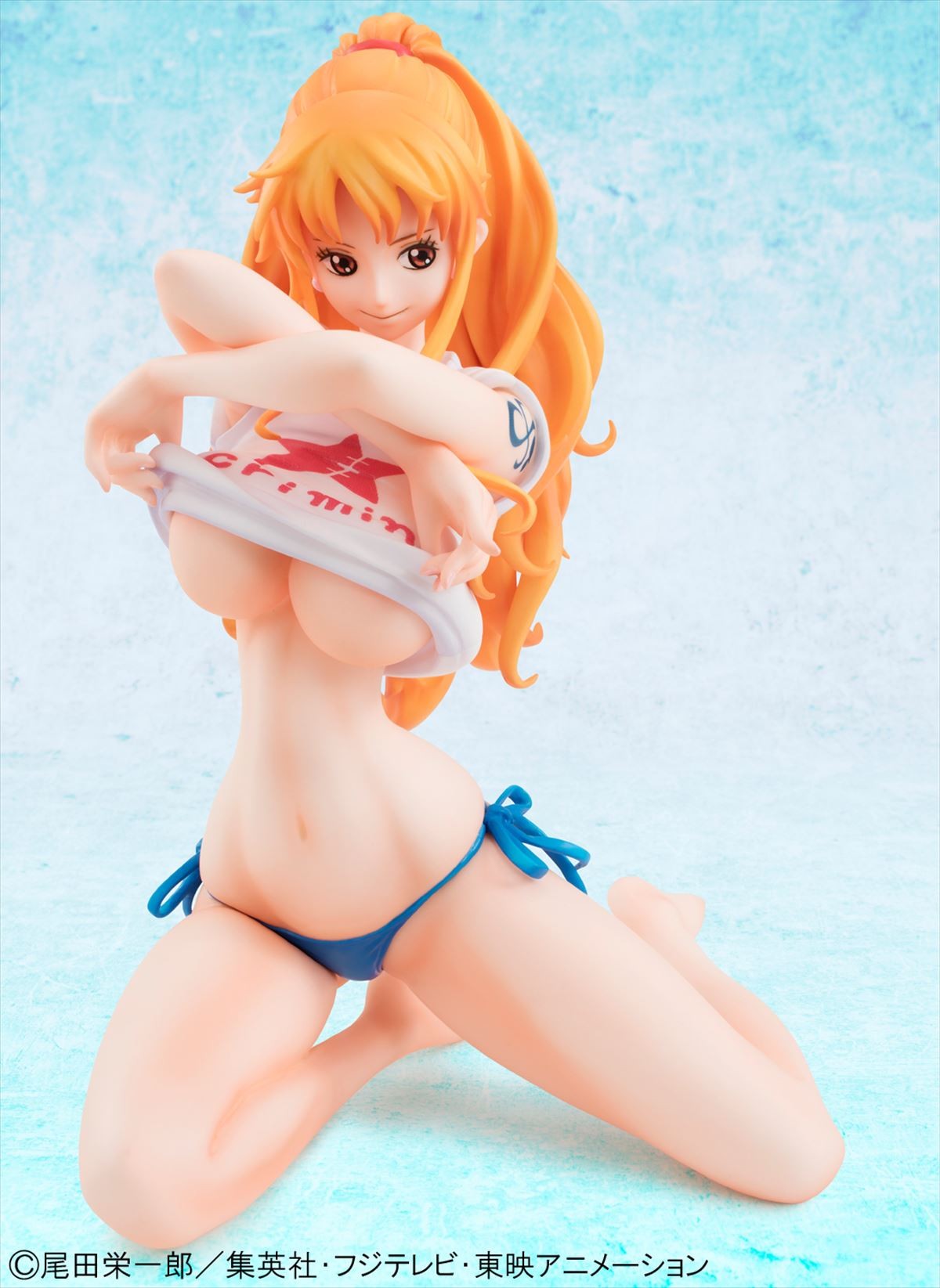 『ワンピース』“ナミ”セクシー過ぎるフィギュア発売！水着に着替える瞬間を立体化