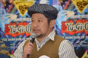 ケンドーコバヤシ『遊☆戯☆王 THE DARK SIDE OF DIMENSIONS』アフレコイベントにて