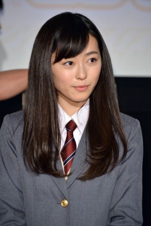 福原遥、『グッドモーニング・コール』完成披露試写会にて