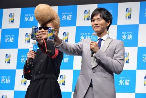 「キリン 氷結　あたらしくいこう」新CM発表会の様子