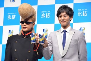 「キリン 氷結　あたらしくいこう」新CM発表会の様子