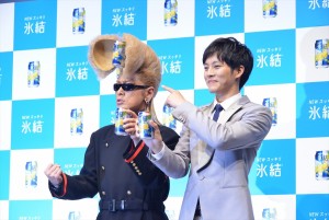 「キリン 氷結　あたらしくいこう」新CM発表会の様子
