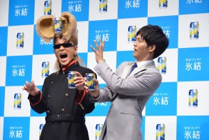 「キリン 氷結　あたらしくいこう」新CM発表会の様子