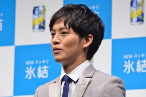 「キリン 氷結　あたらしくいこう」新CM発表会に登場した松坂桃李