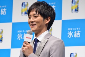 「キリン 氷結　あたらしくいこう」新CM発表会に登場した松坂桃李