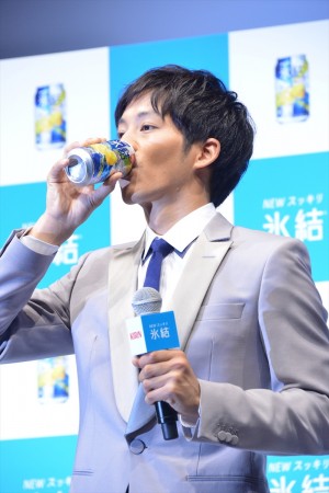 「キリン 氷結　あたらしくいこう」新CM発表会に登場した松坂桃李