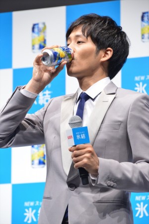 「キリン 氷結　あたらしくいこう」新CM発表会に登場した松坂桃李