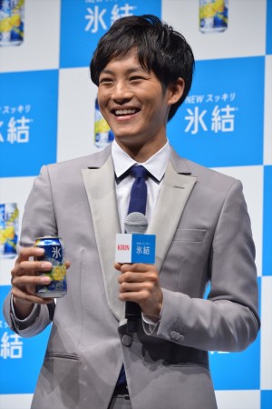 「キリン 氷結　あたらしくいこう」新CM発表会に登場した松坂桃李
