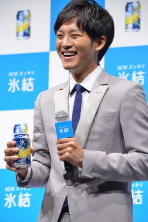 「キリン 氷結　あたらしくいこう」新CM発表会に登場した松坂桃李