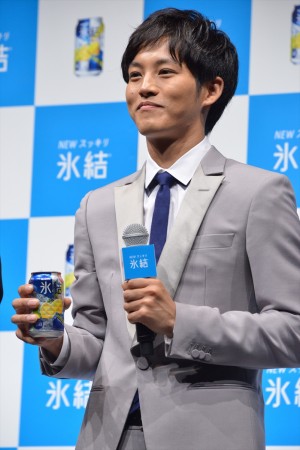 「キリン 氷結　あたらしくいこう」新CM発表会に登場した松坂桃李