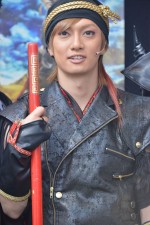 喜矢武豊、舞台『GOKU』囲み会見にて