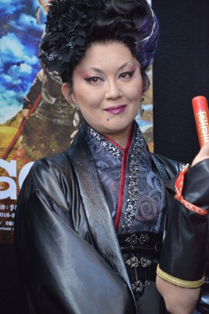 大沢逸美、舞台『GOKU』囲み会見にて