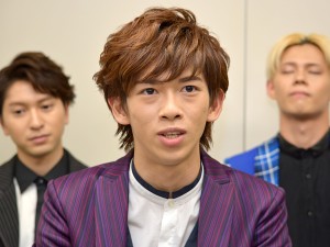 超特急のリョウガ（3号車）、『お義父さんと呼ばせて』囲み取材にて