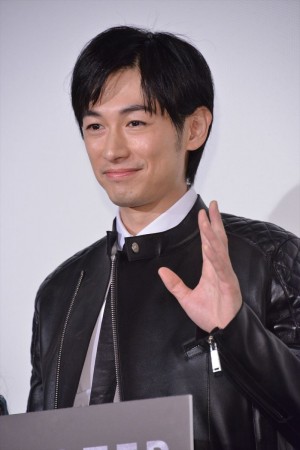 映画『NINJA THE MONSTER』の舞台挨拶に登壇したディーン・フジオカ