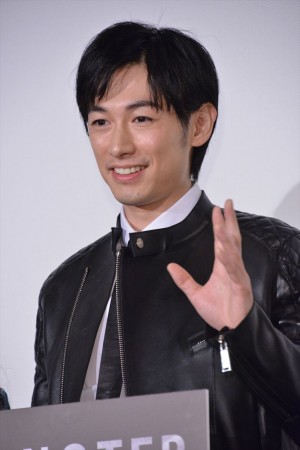 映画『NINJA THE MONSTER』の舞台挨拶に登壇したディーン・フジオカ