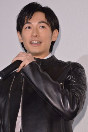 映画『NINJA THE MONSTER』の舞台挨拶に登壇したディーン・フジオカ