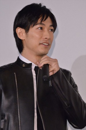 映画『NINJA THE MONSTER』の舞台挨拶に登壇したディーン・フジオカ