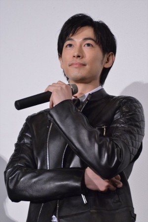 映画『NINJA THE MONSTER』の舞台挨拶に登壇したディーン・フジオカ