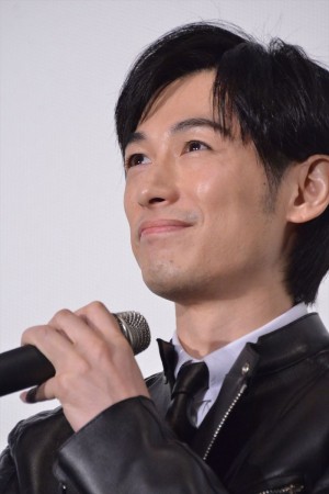 映画『NINJA THE MONSTER』の舞台挨拶に登壇したディーン・フジオカ