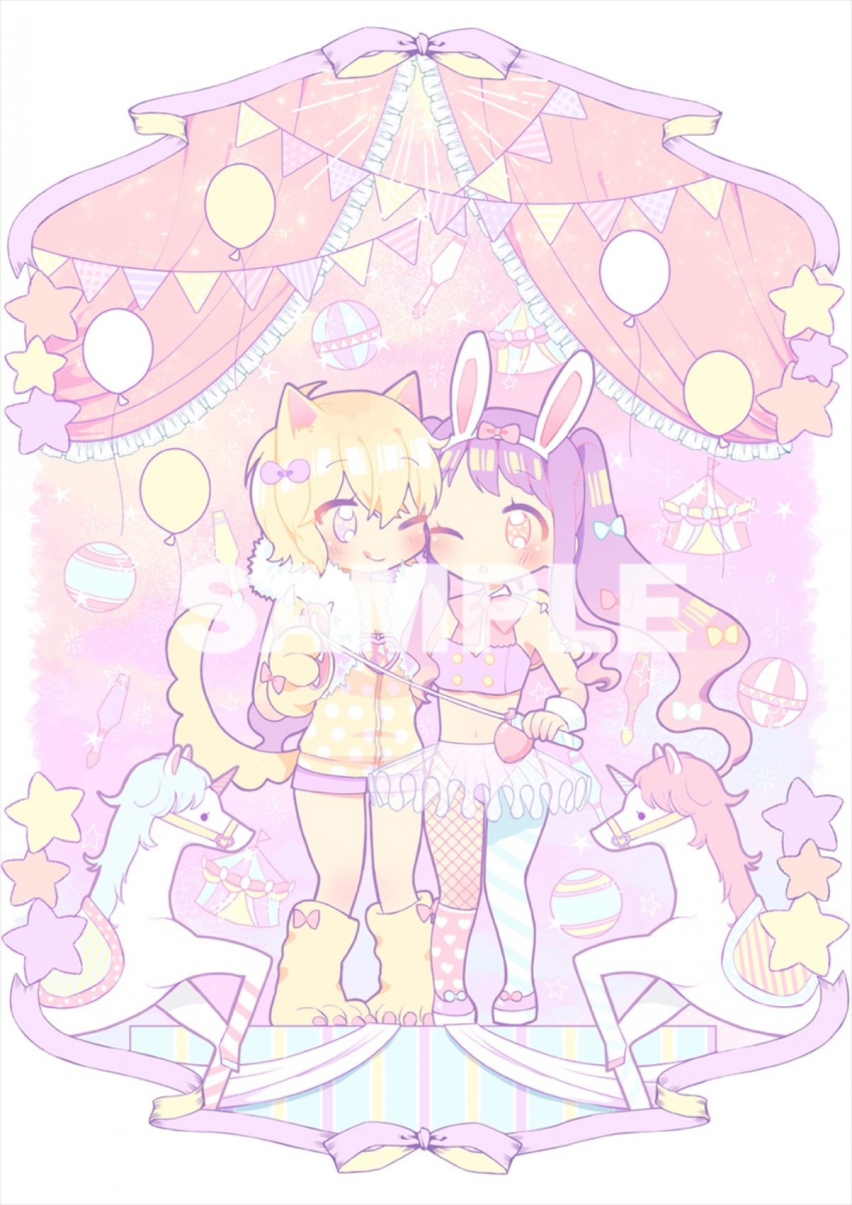 ガールズラブがテーマの「百合展」開催　女性同士の美しすぎる世界を描く